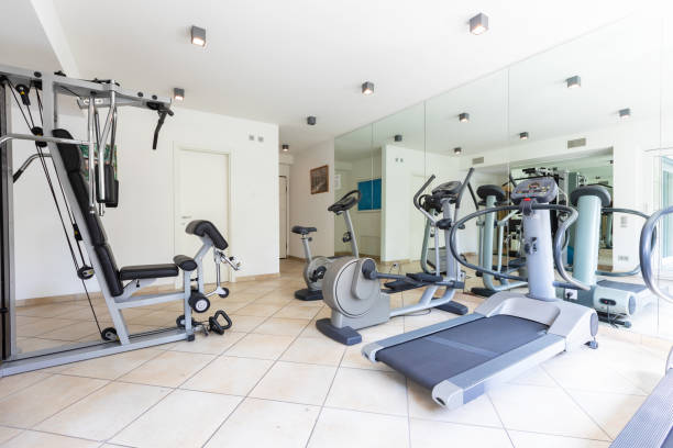 istock Private gym in a condominium 1049260386