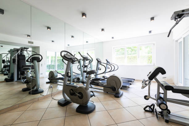 istock Private gym in a condominium 1049260760