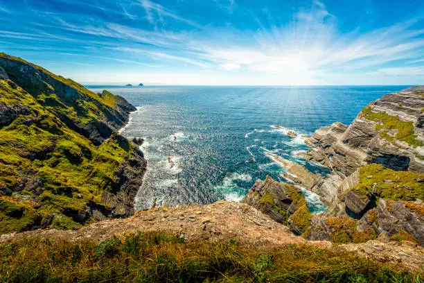 Photo of cliffs in Ireland