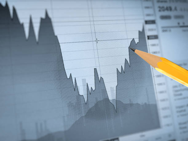 istock Business stock market chart graph investment analysis 1049267154