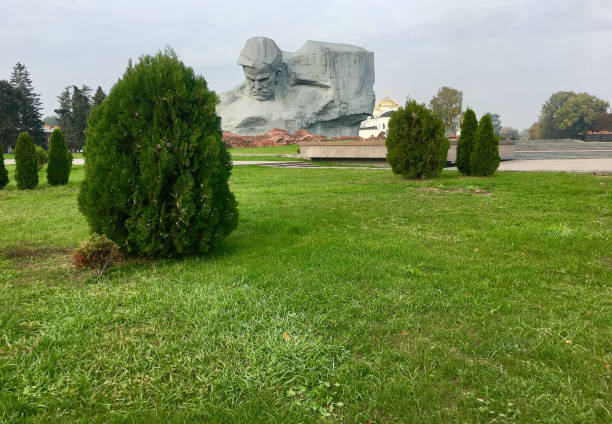 istock World war II monument in Brest fortress, Belarus 1049267570