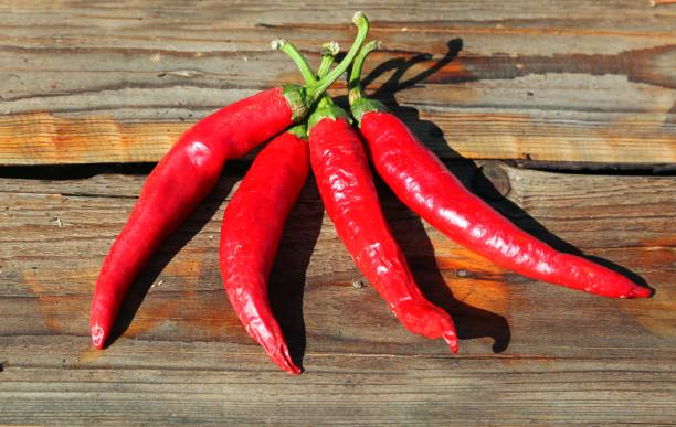 istock chillies on a wooden table 1049273580