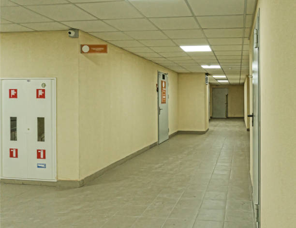istock office building, Corridor,  signage on the doors 1049276912