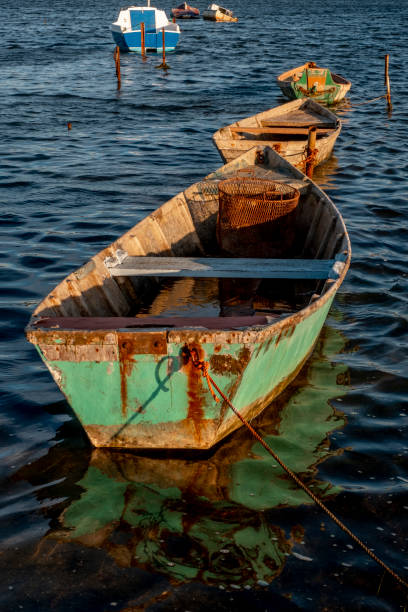 istock Abandoned boats in Provence 1049277258