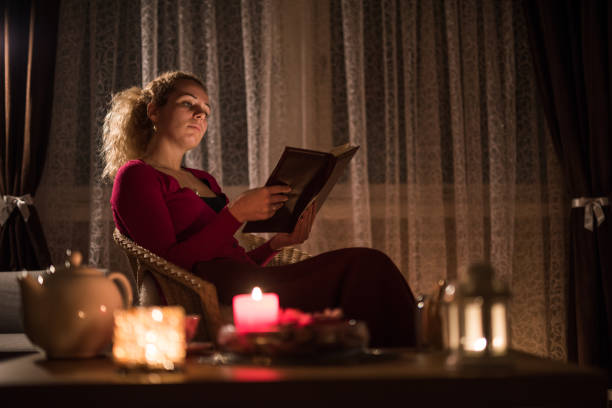 istock Woman relaxing whit a book. 1049280836