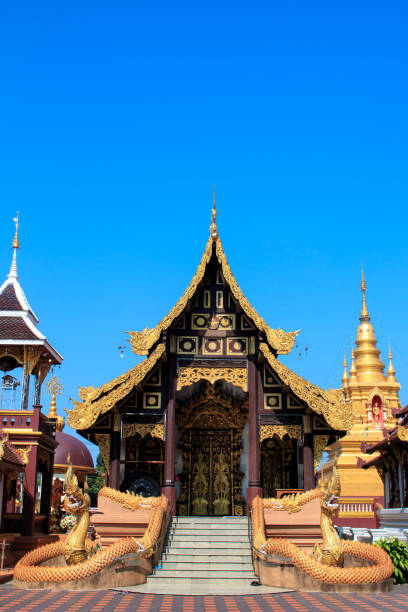 istock Wat Pak Mueang  - Buddhist Temple , Chiang Mai Thailand 1049281494