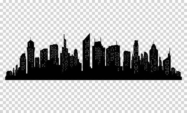 city_silhouette-05 - new york stock illustrations