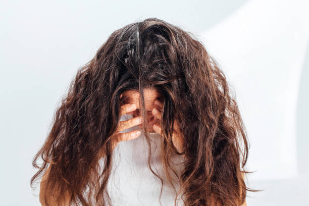 istock Depressed senior woman portrait 1049305968