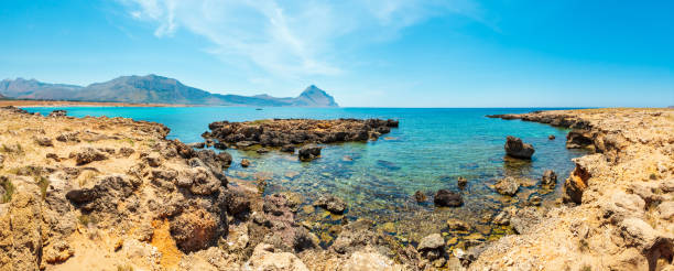 istock Santa Margherita Beach, Macari, Sicily, Italy 1049314784