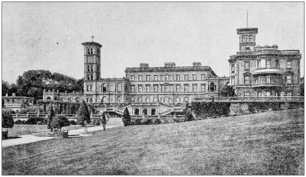 istock Antique photograph: Osborn House, Isle of Wight 1049321266