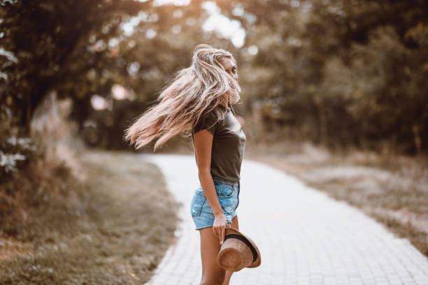 istock Enjoying The Blowing Hair 1049325868