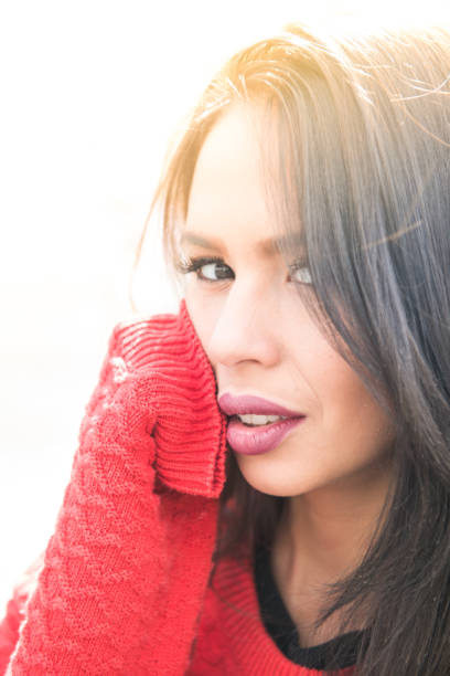 istock Close-up of pretty young latina 1049327964