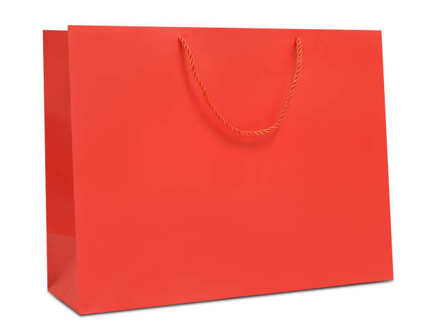 istock Shopping bags on white background 1049328422