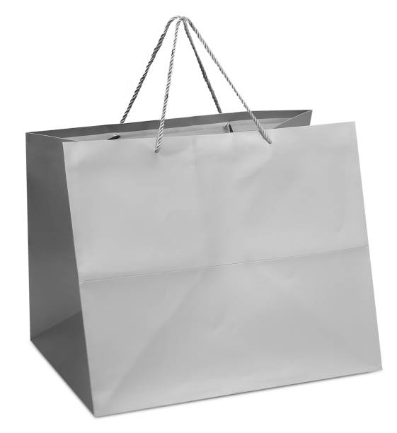 istock Shopping bags on white background 1049328686