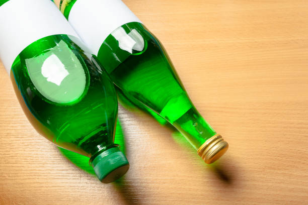 istock water bottle on the wooden table 1049331740