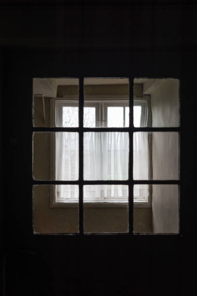 istock The window of an old farmhouse, inside 1049334934