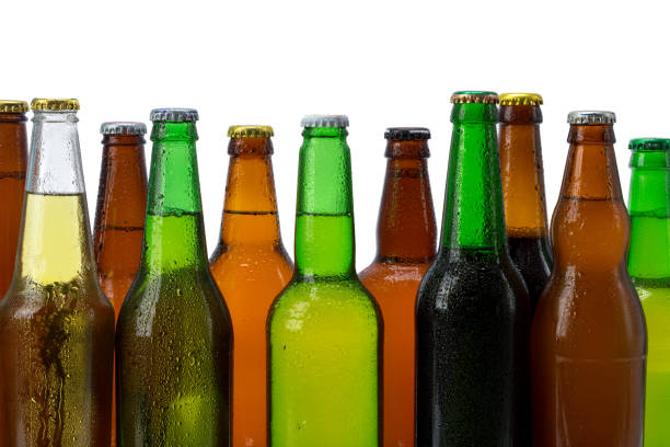 istock Set of beer bottles isolated 1049335718