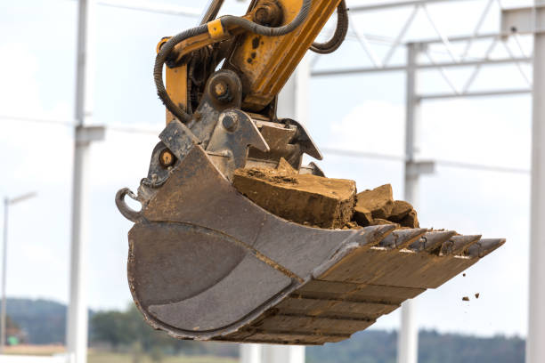 istock construction site shovel with stones and earth 1049345946