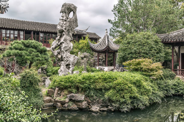 istock garden in Suzhou China 1049358780