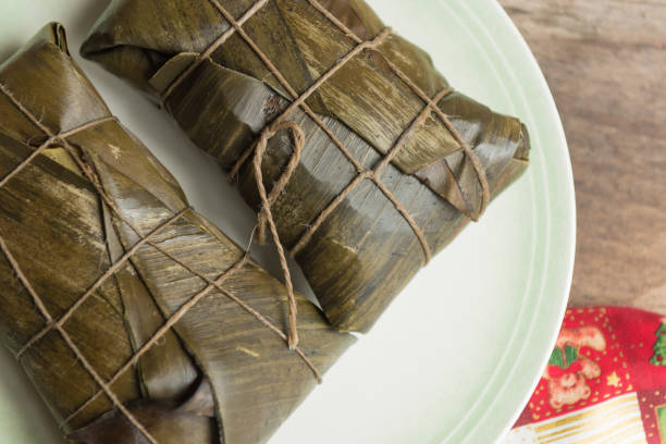 istock Hallacas, typical dish of Venezuela. 1049366092