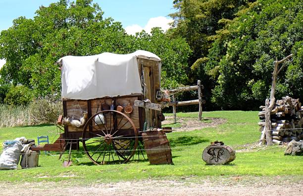 istock Horse cart 1049372114