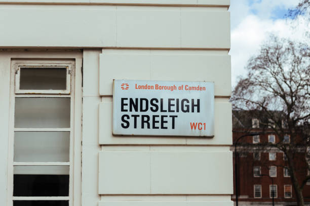 istock Endsleigh Street Name Sign 1049384268