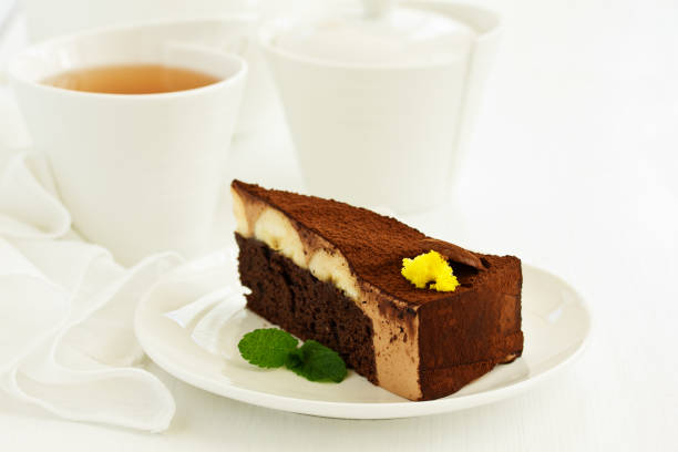 istock A piece of banana cake. 1049385140