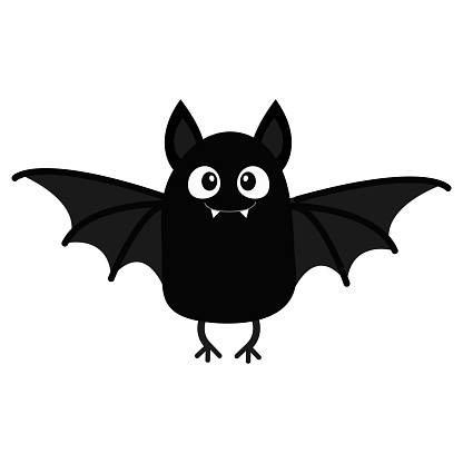 Ilustración de Murciélago Vampiro Feliz Halloween Personaje De Bebé De Dibujos Animados Lindo Con Grandes Alas Abiertas Orejas Piernas Silueta Negra Animal Del Bosque Diseño Plano Fondo Blanco Aislado Tarjeta De Felicitación Ilustración de Murciélago Vampiro Feliz Halloween Personaje De Bebé De Dibujos Animados Lindo Con Grandes Alas Abiertas Orejas Piernas Silueta Negra Animal Del Bosque Diseño Plano Fondo Blanco Aislado Tarjeta De Felicitación