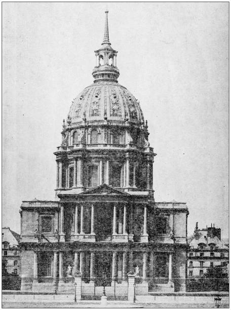 istock Antique photograph: Hotel des invalides, Paris, France 1049403934