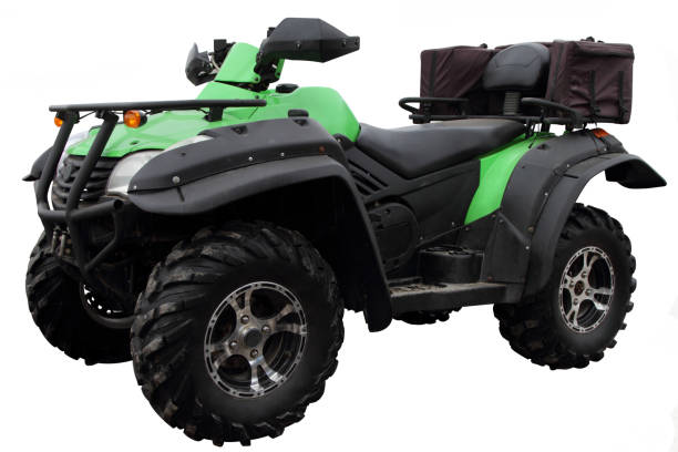istock Modern ATV with bags for carrying luggage. 1049407048
