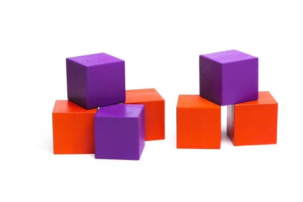 istock colored children cubes on  white isolated background 1049407916