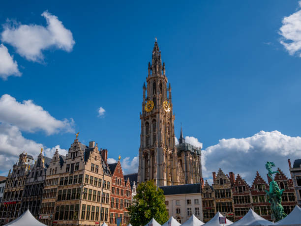 istock Cityscape of Antwerp 1049408148