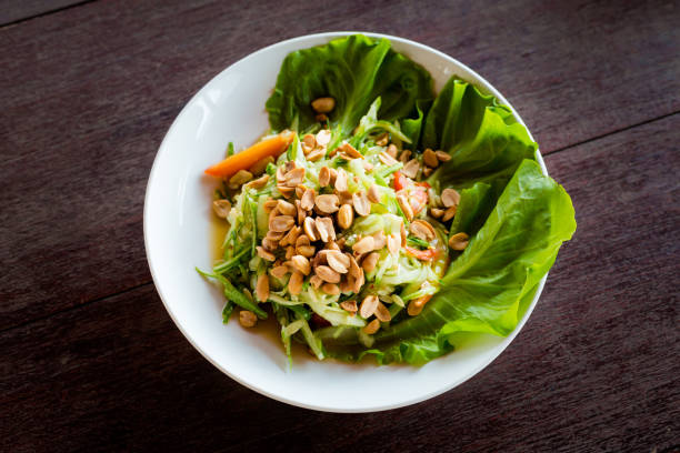istock Lao grated cucumber spicy salad 1049416392