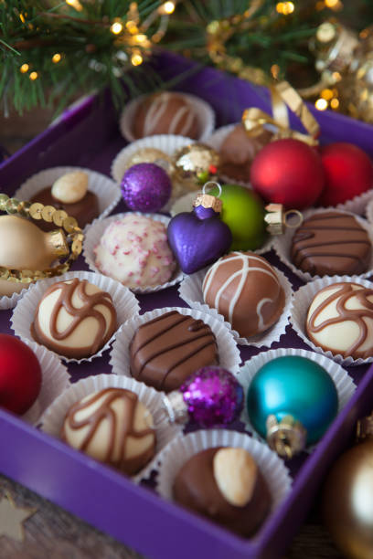 istock Box of chocolates for christmas 1049423084