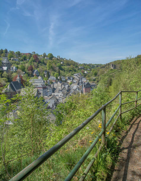 istock Footpath with View of Monschau,Eifel,Germany 1049426310