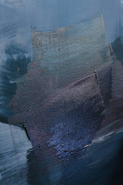 istock Oil paint on canvas detail 1049438538