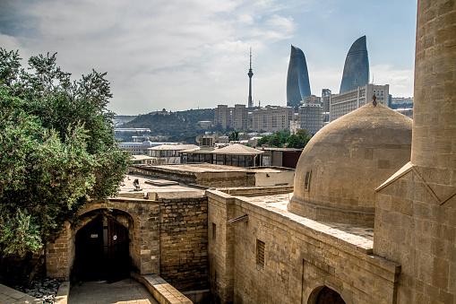 Old City of Baku, Azerbaijan. The Palace of the Shirvanshahs - 15th-century palace.