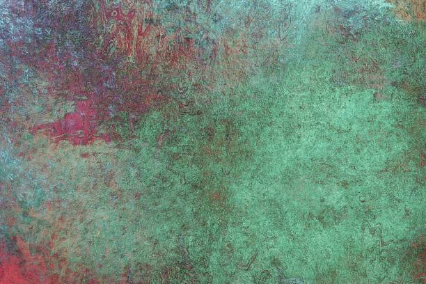 istock Multicolored grunge background. Abstract texture of old surface 1049465264
