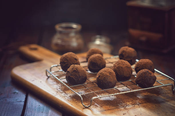 istock Delicious Homemade Chocolate Truffles 1049466126