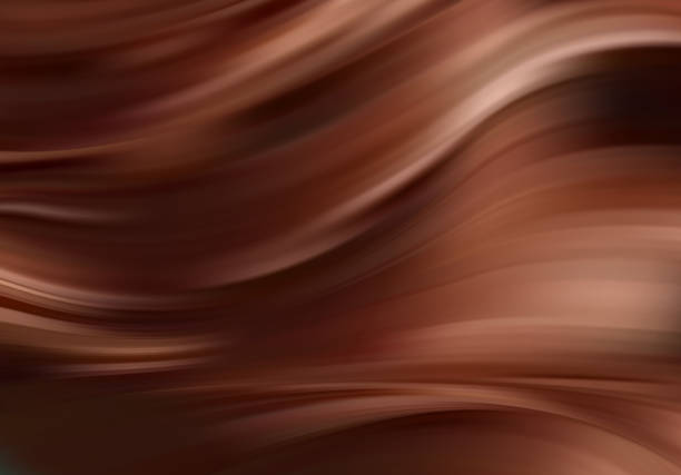 абстрактный красочный векторный фон, цвет потока жидкой волны для дизайна брошюры, веб-сайт, листовка. - brown silk satin backgrounds stock illustrations