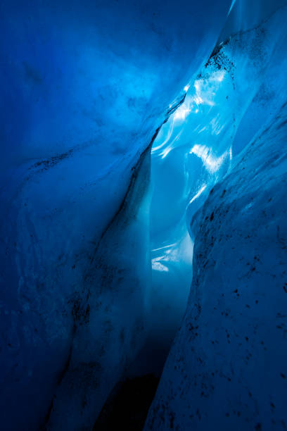 istock Translucent ice inside a crevasse on the Matanuska Glacier in Alaska 1049472490