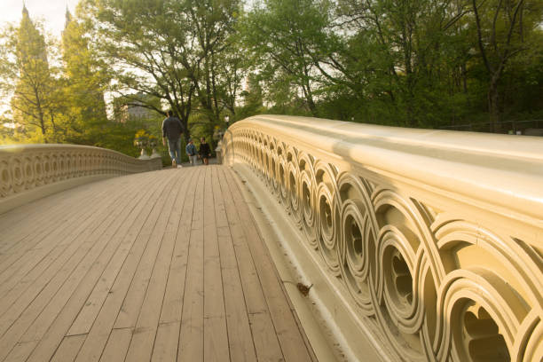 istock NYC Central Park Landmark Bow Bridge in Spring 1049501150