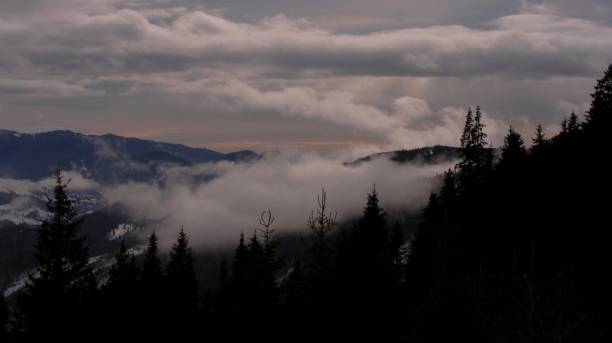 istock Walking in the Piatra Craiului massif (Piatra Craiului National Park, Romania) 1049512360