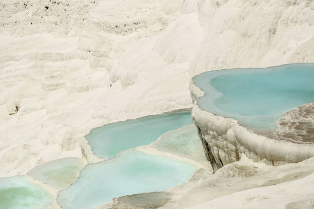 istock Travertine pools in Turkey 1049513308