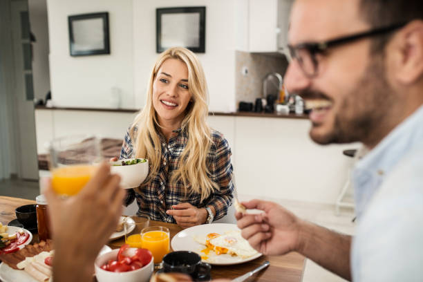 istock Enjoy breakfast with friends 1049531130