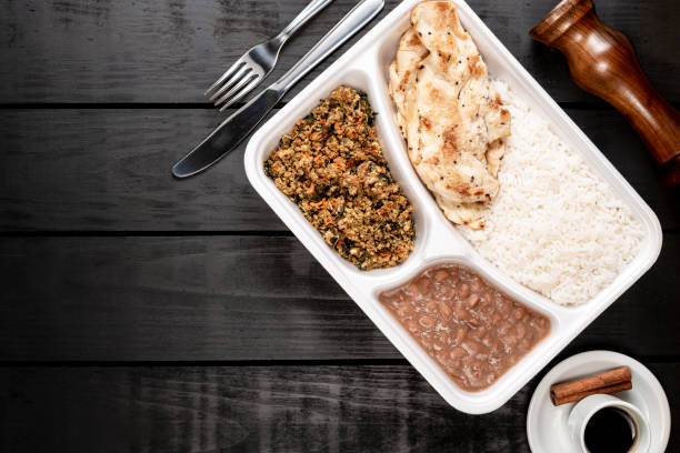 istock Brazilian lunch box. top view 1049537442