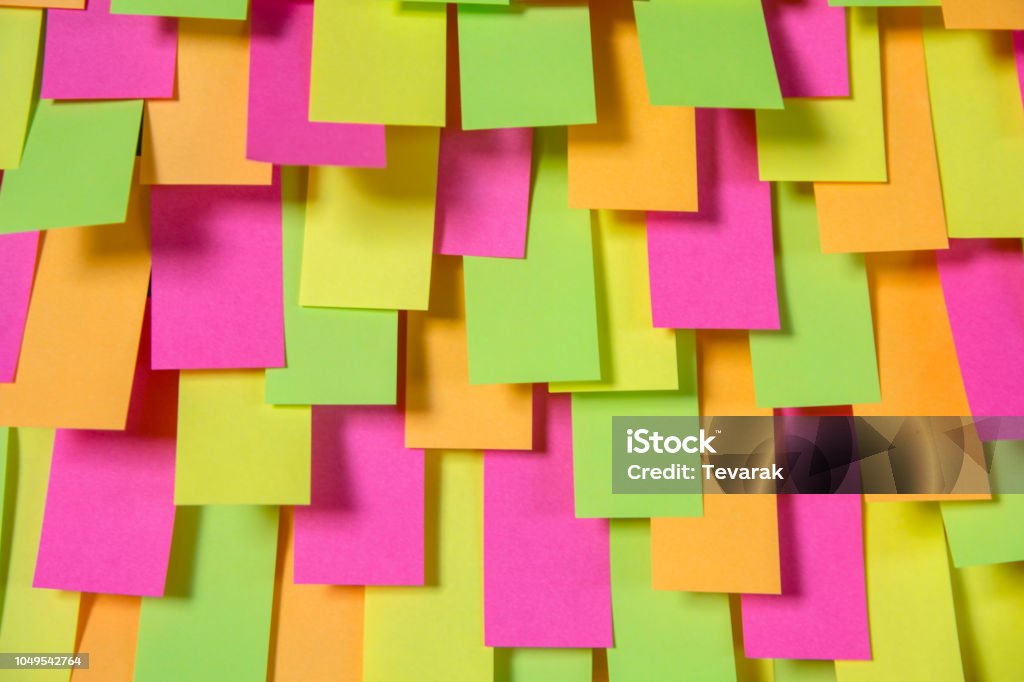 Multiple Post Note Multi Colored Post Note Sticker Paper Note Post It Sticky Notes ...
