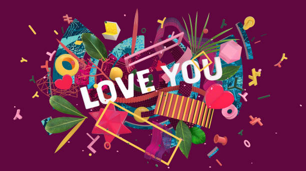 istock Love you card 1049546090