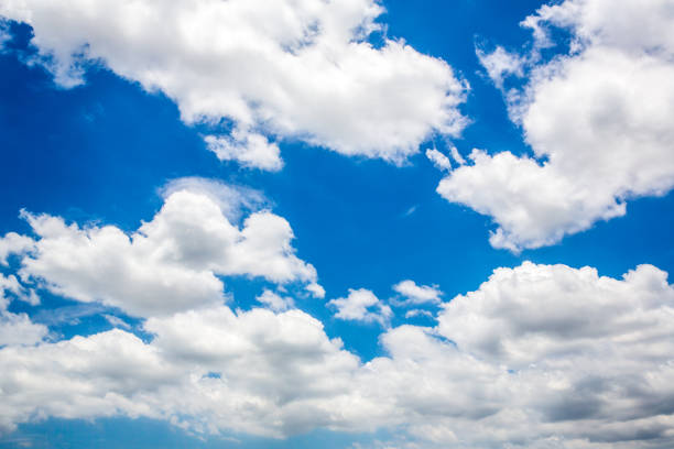 istock Blue sky with cloud background.Element of design.Sky daylight. Natural sky composition. Deep blue sky and clouds 1049548786