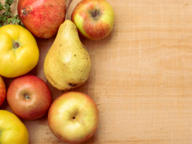 istock Organic autumn fruits 1049559812